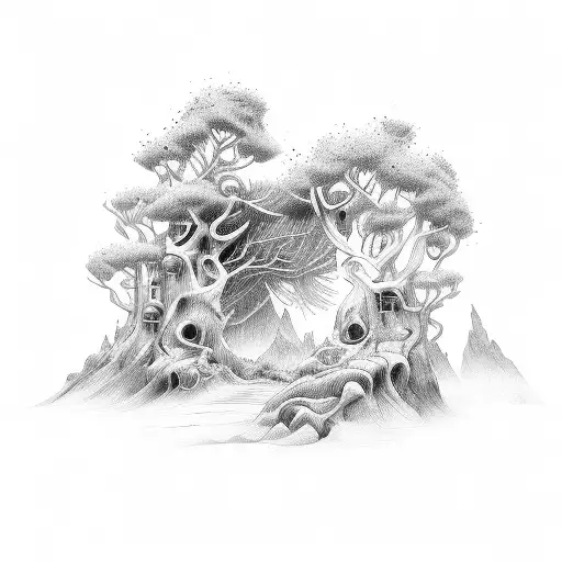 Word Weston With Beach And Forest