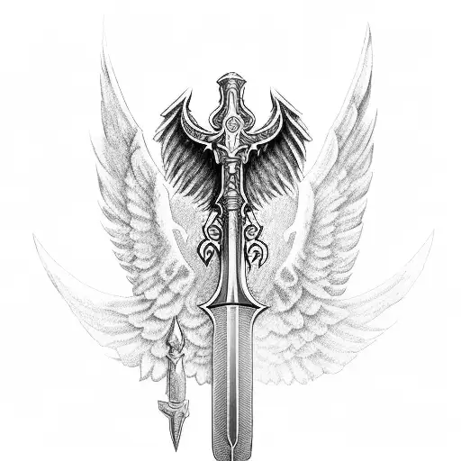 Archangel Michael Sword