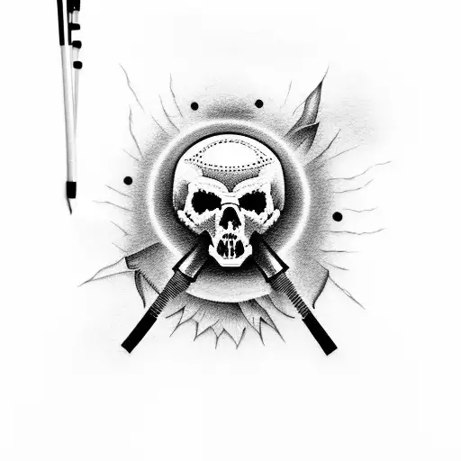 Gun With Death For Finger