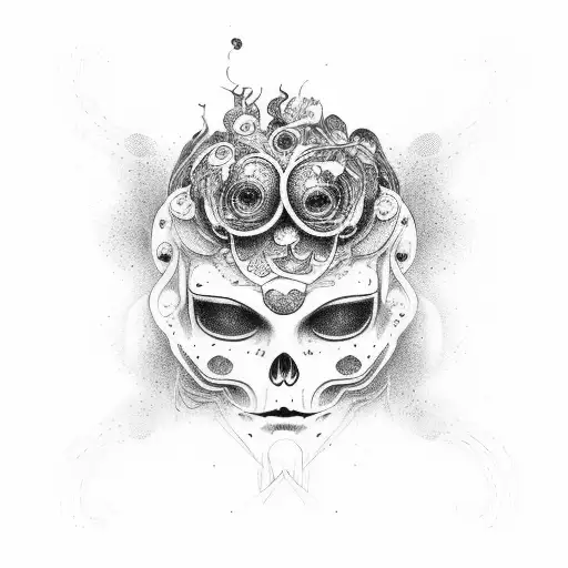 Flowy Galaxy Fine Lines