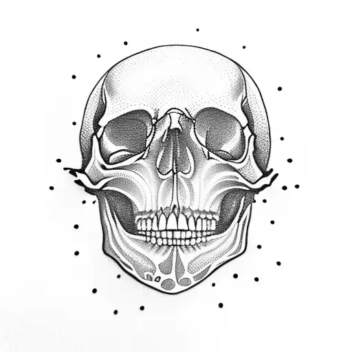 Create A Skull Mandala With A Touch Of Dotwork