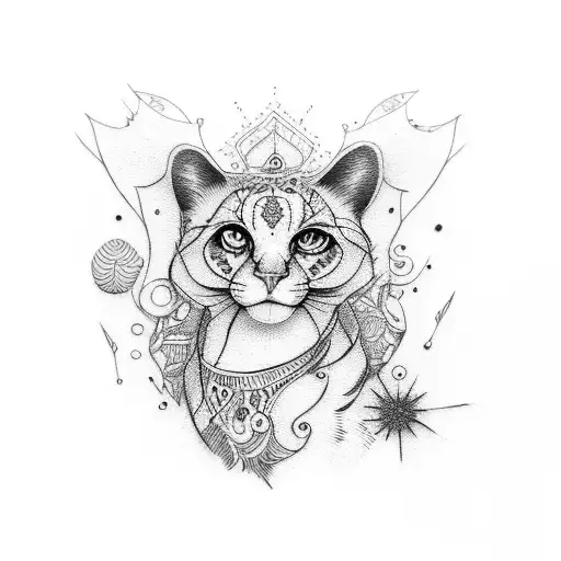 Henna Pmstriche Und Punkten