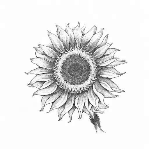 Sunflower Coming Out Of The Dead