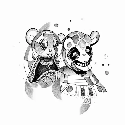 Panda And Turtle