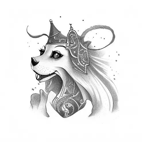 Three Girl Best Griend Front Of The Circus Tent In