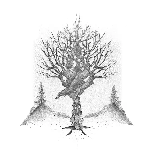 Trees Skeleton Trunk