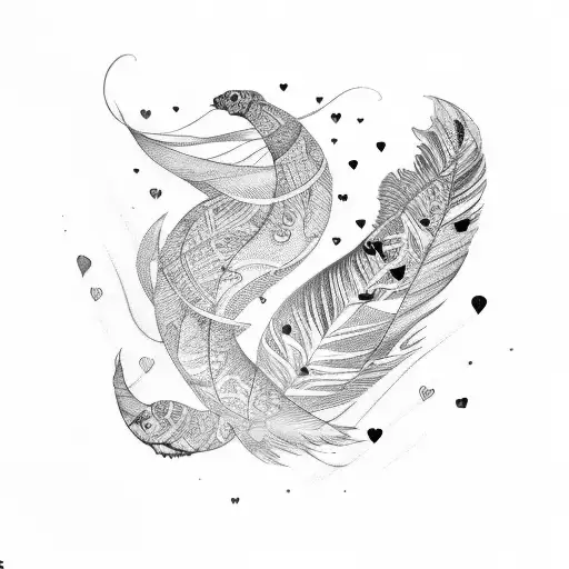 Scales In Feather And Heart