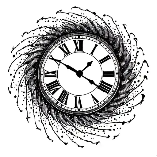 Spiral Clock Face