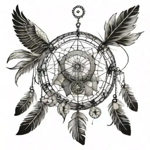 A Dream Catcher Made Of Book Pages With Zodiac Symbols Hanging From It