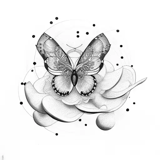 Breathe With Butterfly And Infinity Symbol