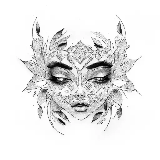 Collarbone Femme Fatale Tatoo