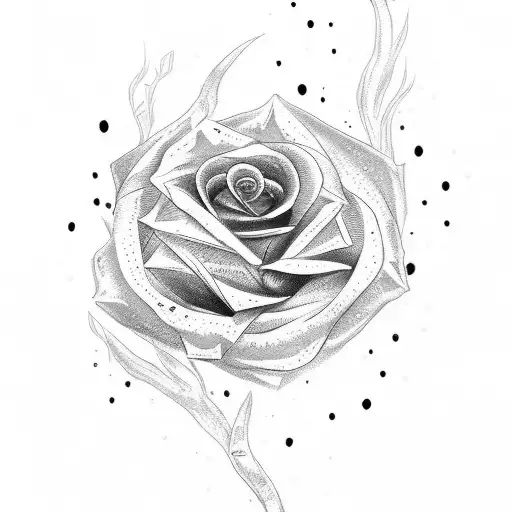 Combat Knife Rose