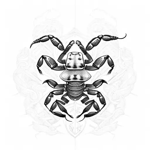 A Scorpion That Symbolizes Gemini