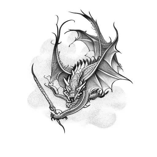 Dragon Magic Flowers