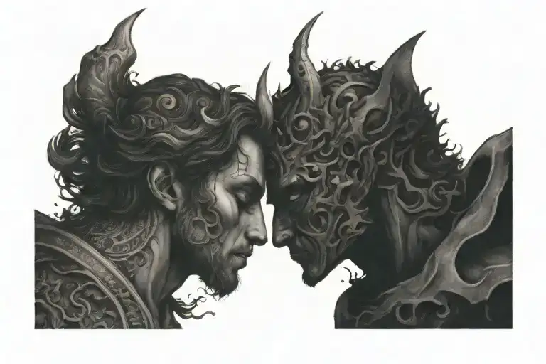 Battle Between Good And Evil