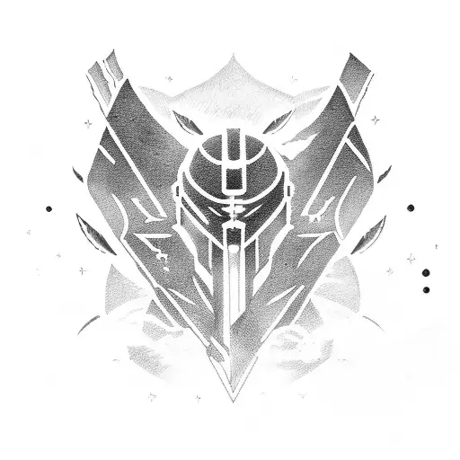 Halo Energy Sword With Bats Around It