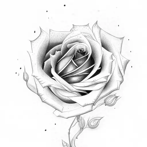 Rose With Wording