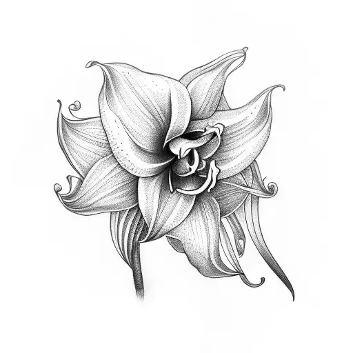 Amaryllis And A Crown