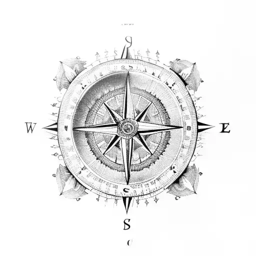 Linedrawing Compass