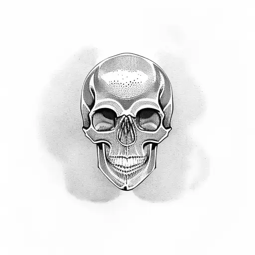 Skull Danish Military