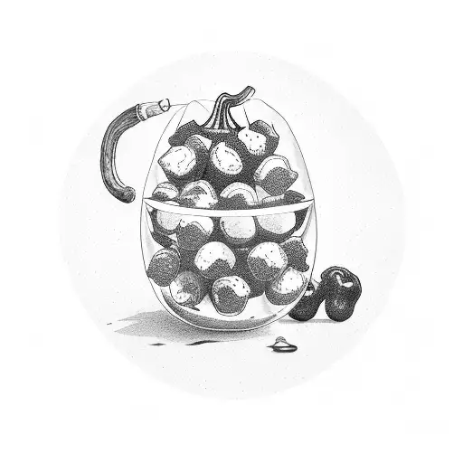 A Pepper Emoji And A Melon Emoji Smoke Weed And Drink A Beer In The Shade Under A Date Tree