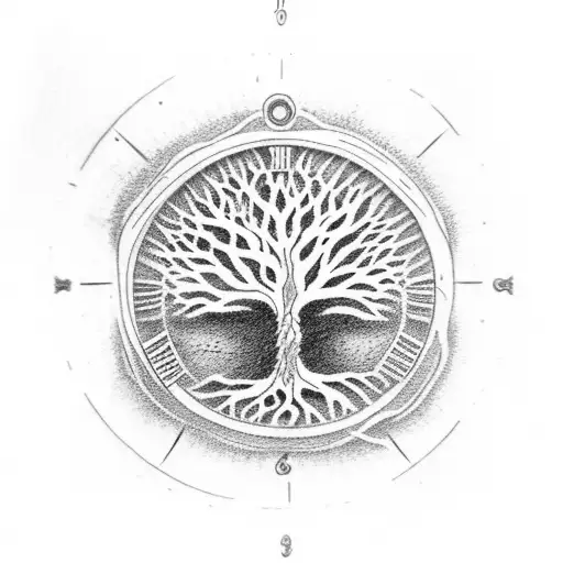 Tree Of Life With Clockwork Roots