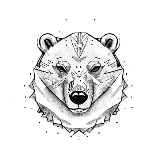 Polar Bear Scary Mafia Gangster