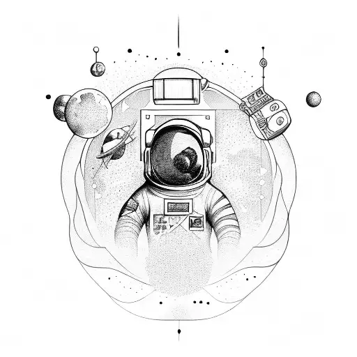 Astronaut In Space