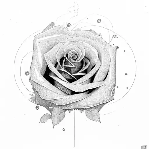 Last Name Breuninger With A Rose