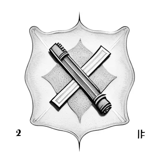 Firefighter Emblem With Number 22