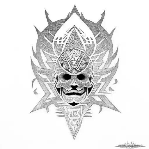 Maori Tattoo With Berserk