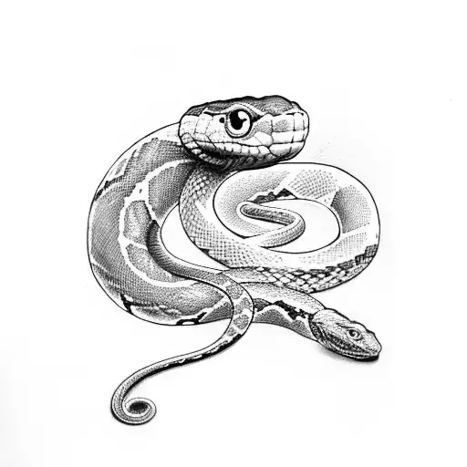 Snake Eating His Tail