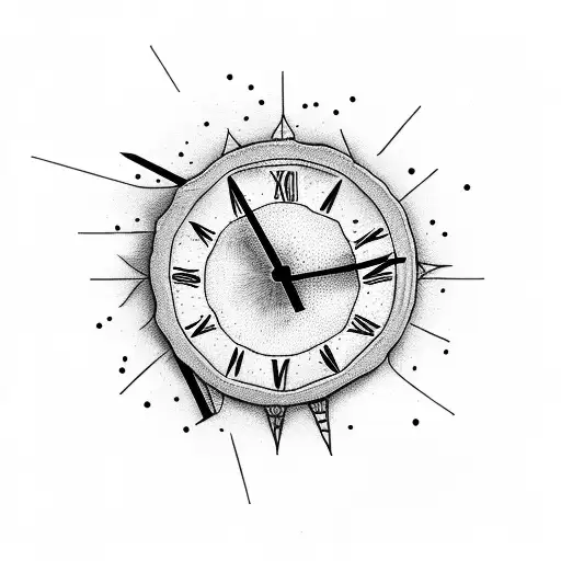 Clock Destroyed In Apocalypse