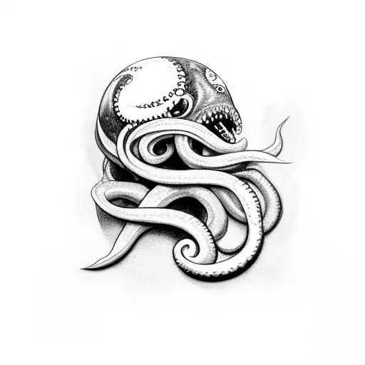 Kraken Com Olho No Meio Da Testa