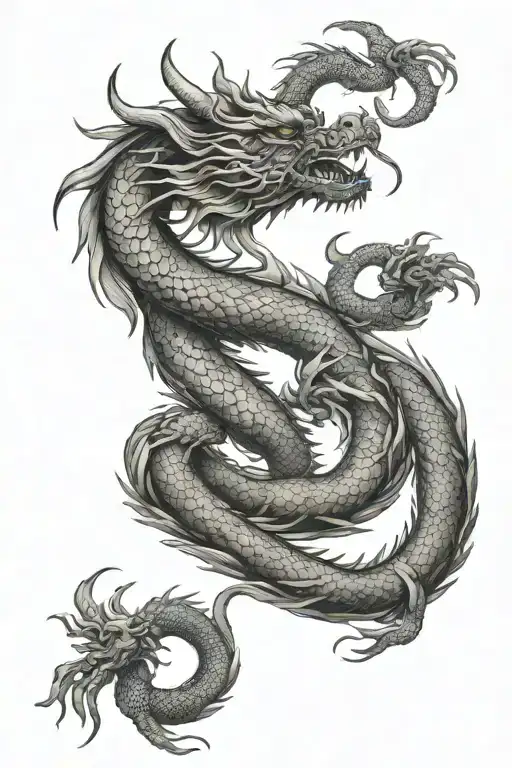 Chinese Ribbon Dragon