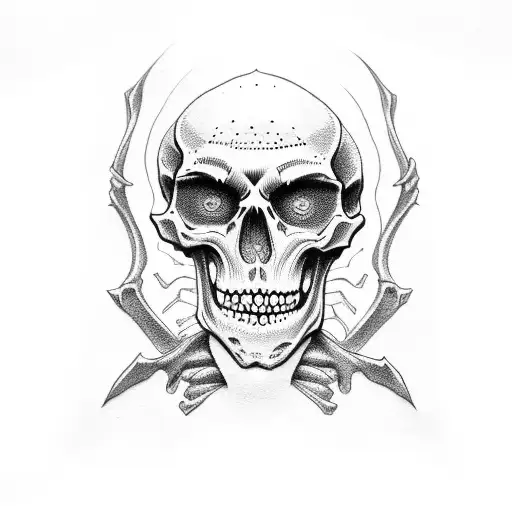 Skeleton Guy Laying In Window