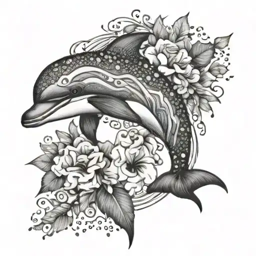 Dolphin Floral