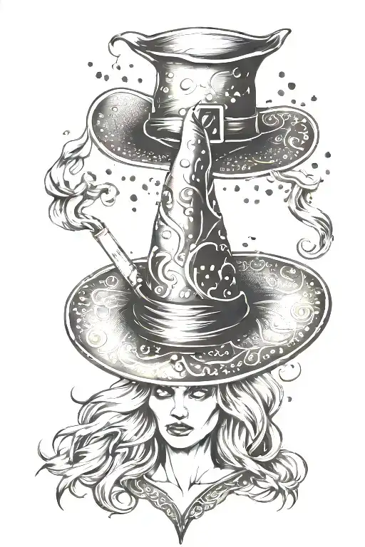 Witch Hat & Smoking
