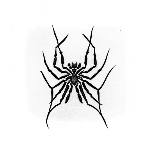 Spider On Forearm