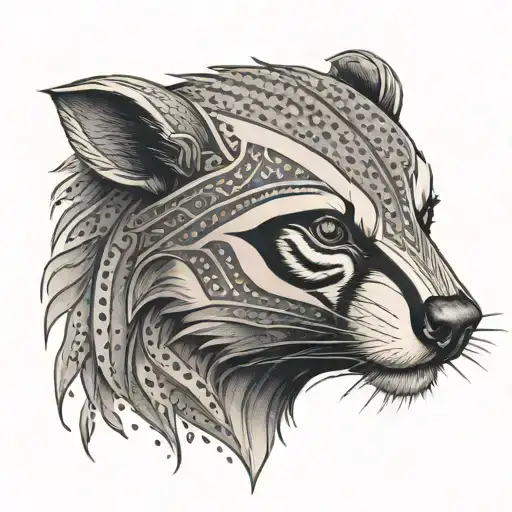 Furius Badger Warrior Head