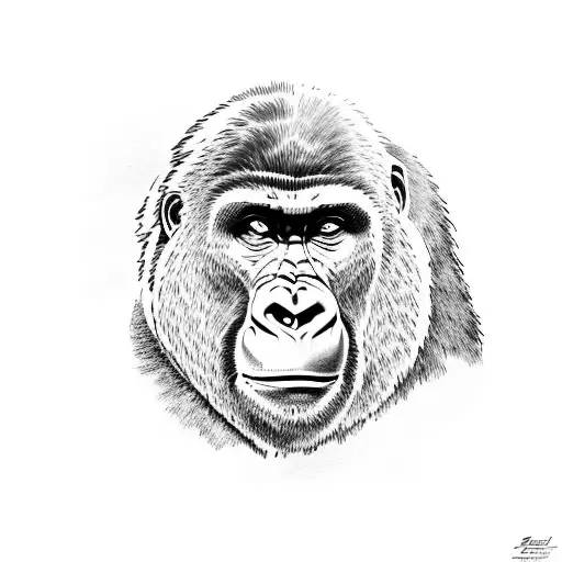 Gorilla Body With Bull Head