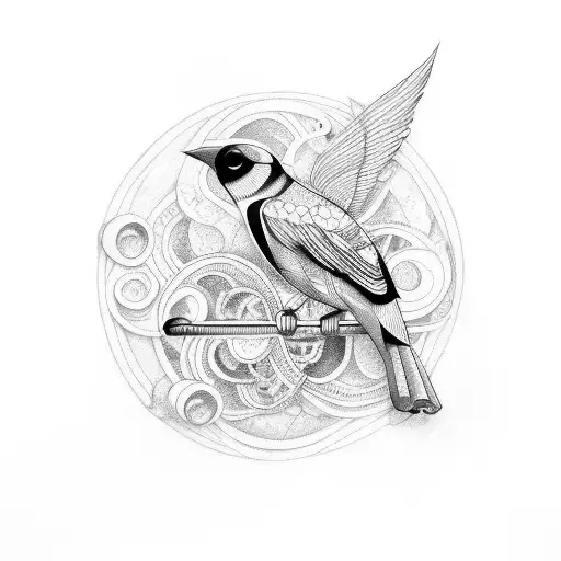 Bird Broken Carrying Weights