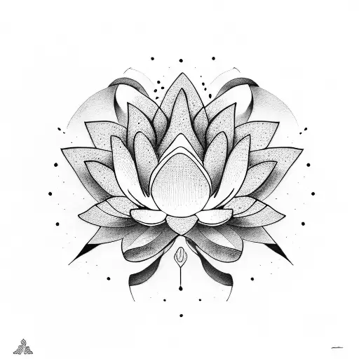 Straight Lines Lotus