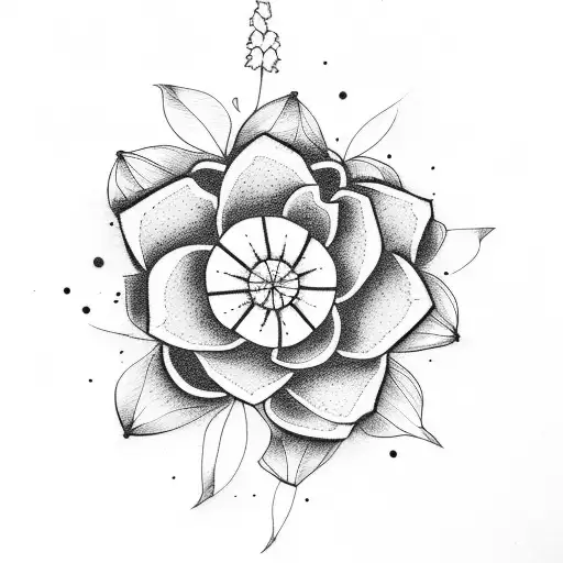 Small Flower On A Mountain