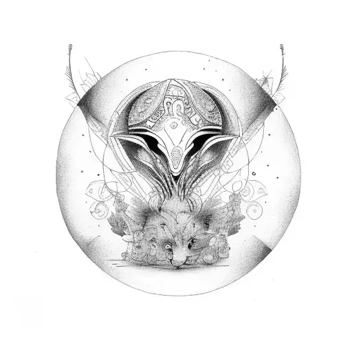 Desigine Around Big Circle