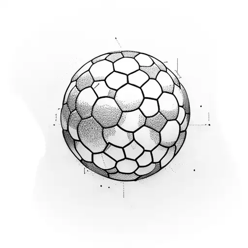 Soccer Ball On Fire On Movemnt