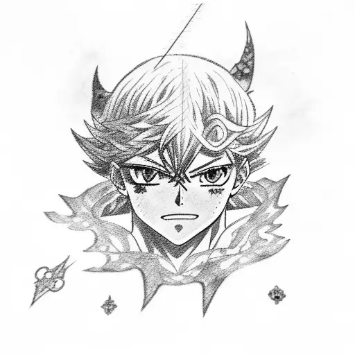 Anime Black Clover And Lightning