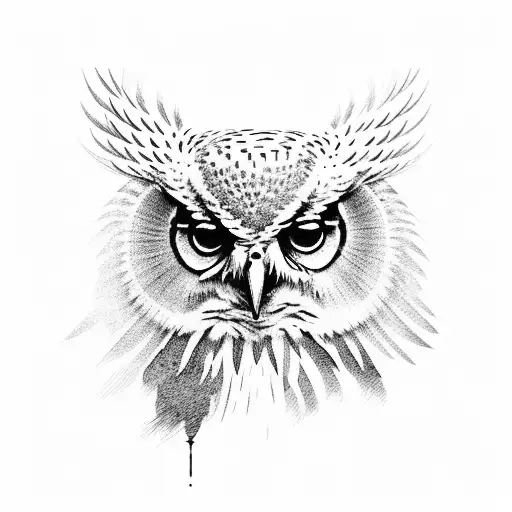 Owl Eagle Dark