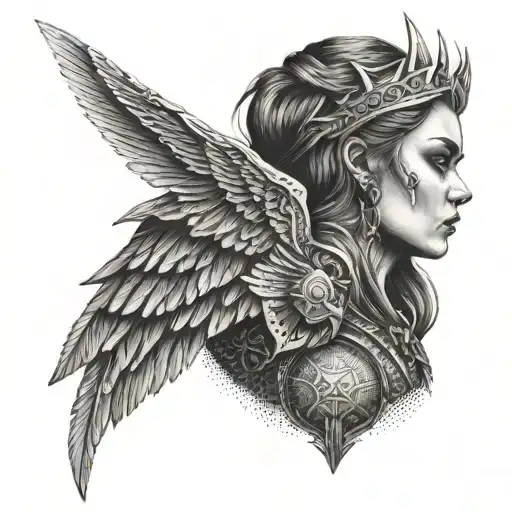 Valkyrie On The Forearm
