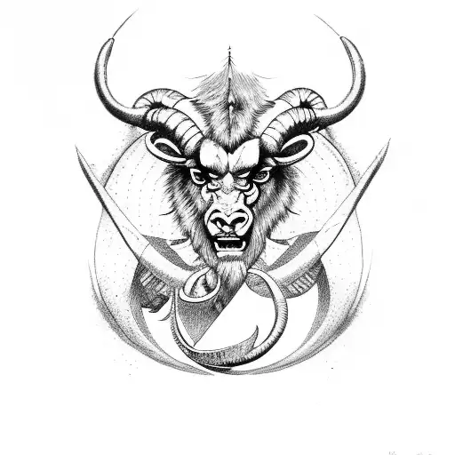 Aries Fighting With Devil